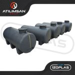 1 Ton Fiberglas Yatay Su Deposu