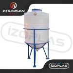 1 Tonluk Plastik Silo Tank