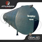 100 Ton Fiberglas Yatay Su Deposu