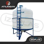 17 Ton Plastik Silo Tank