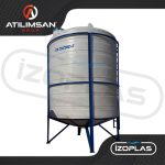 22 Tonluk Plastik Silo Tank