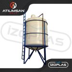 22 Tonluk Plastik Silo Tankı