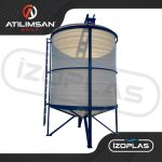 22 Tonluk Silo Ağzı Açık Tank