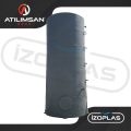 30 m3 Polyester Dikey Asit Tankı